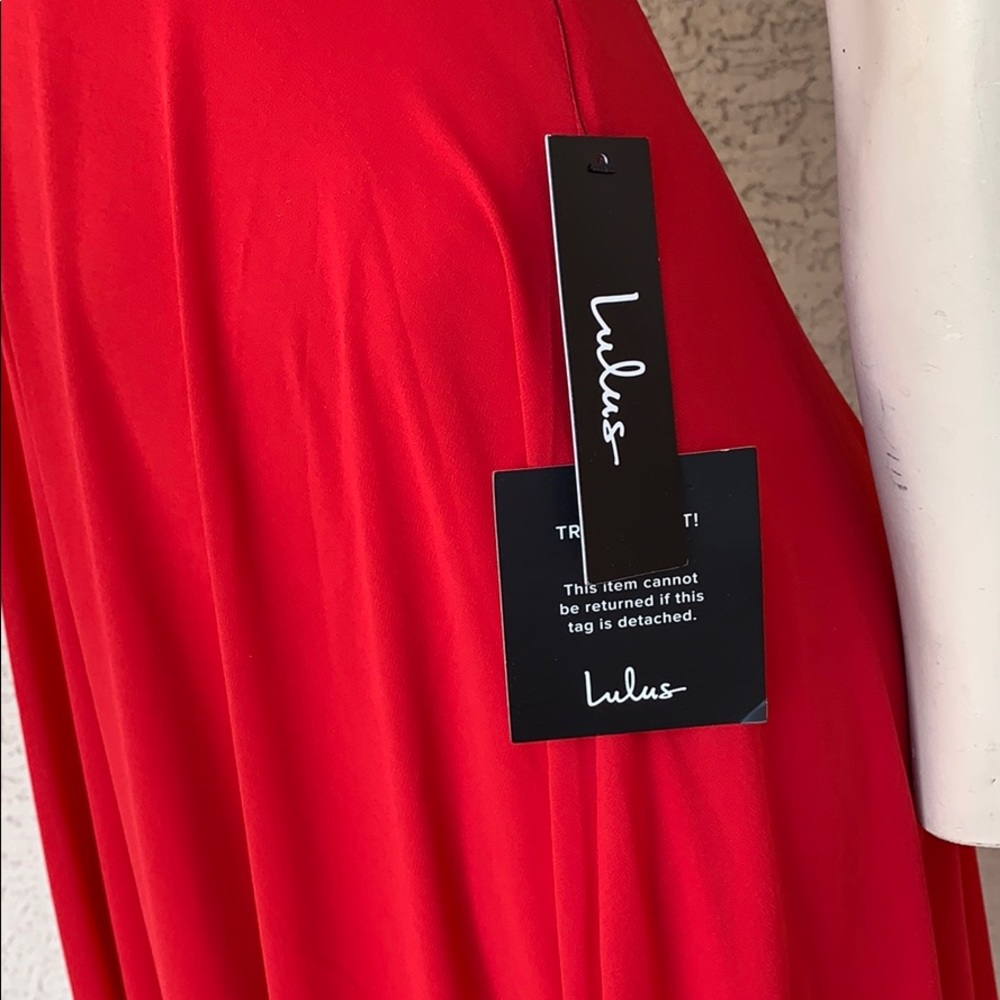 Lulus Red Dress - Picture 11 of 15
